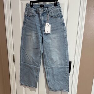 Quince Light Blue Straight Leg Jeans